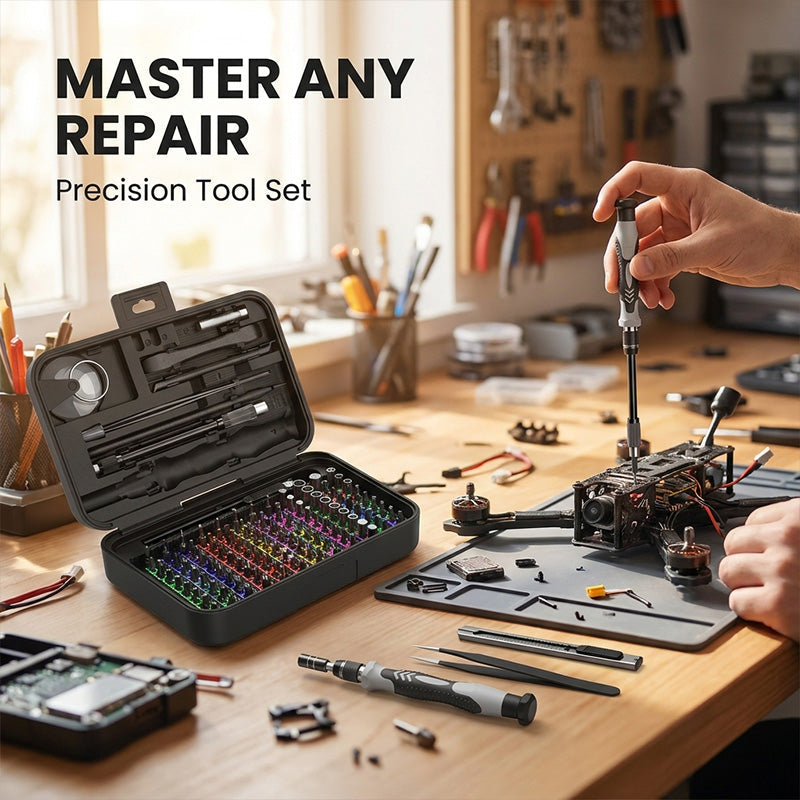 132-in-1 Micro Magnetic Screwdriver Set