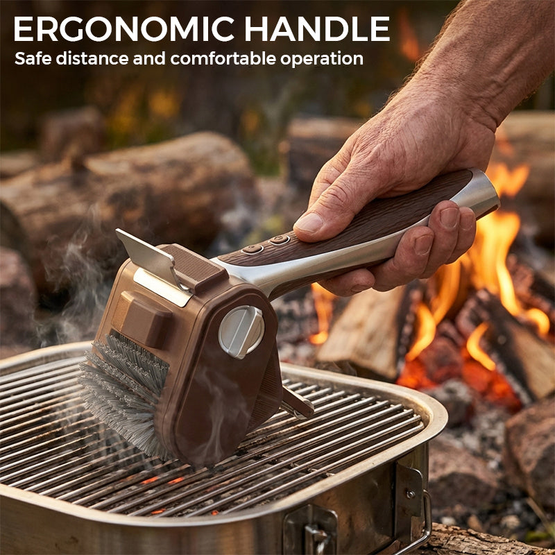Electric Cordless Grill Cleaning Brush