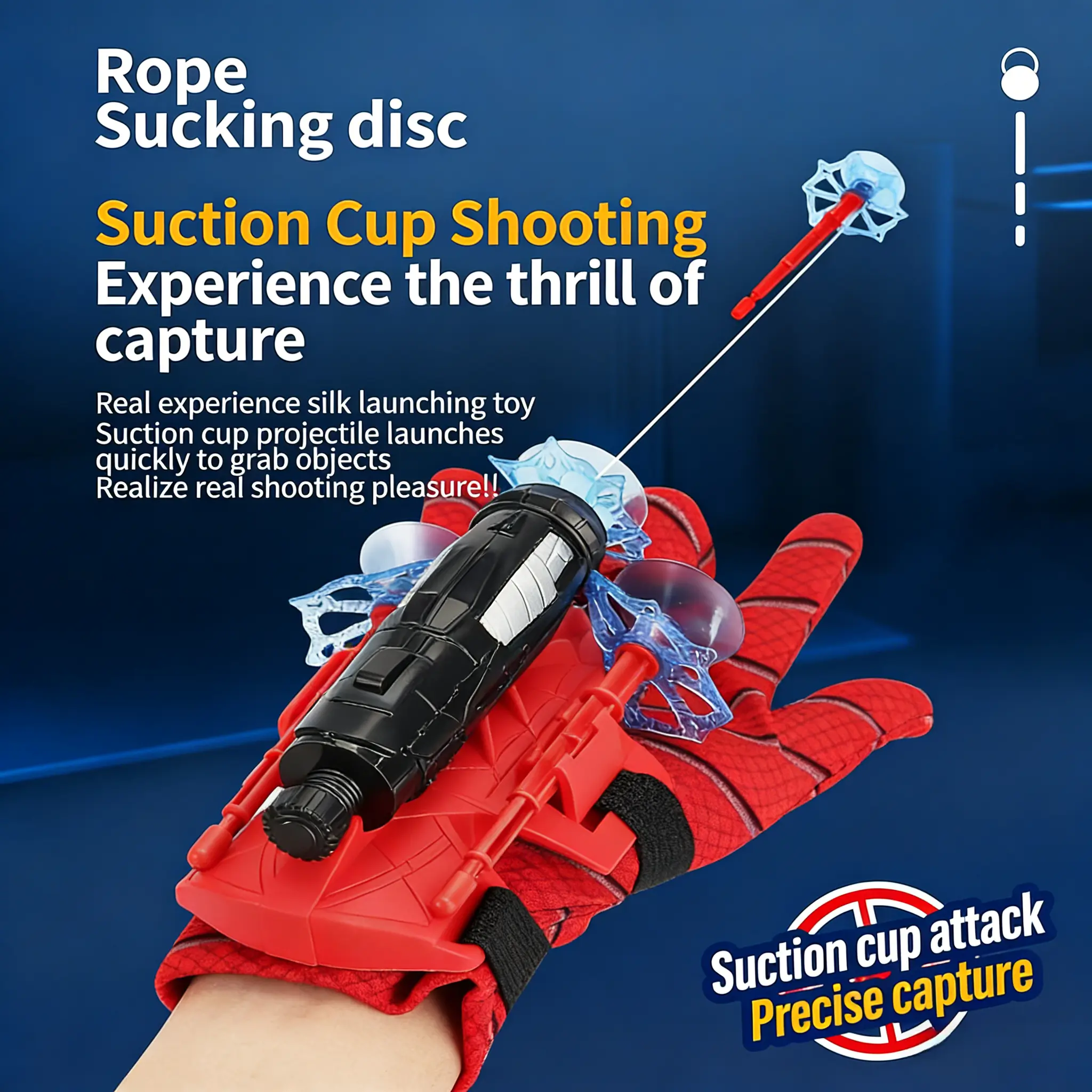 All You Need Spider Silk Web Shooter Toy for Kids 4+