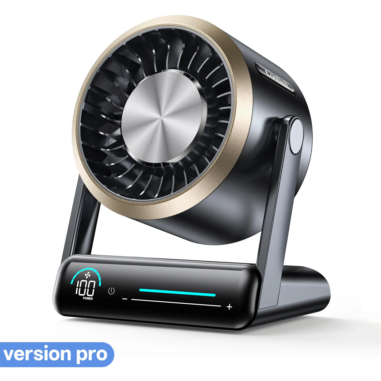 Turbo Table Fan - 100-Speed Quiet Cooling