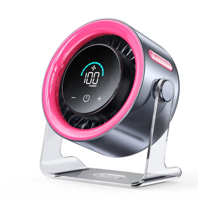 Turbo Table Fan - 100-Speed Quiet Cooling
