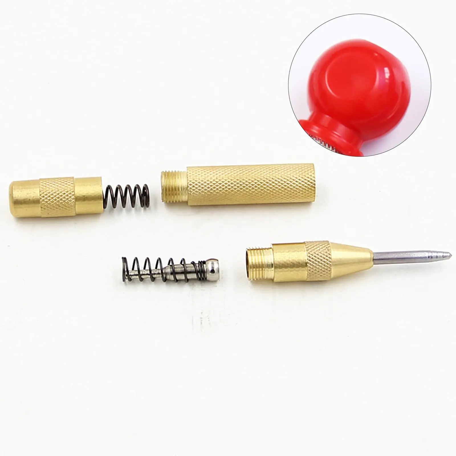 Center Punch with Cap for Metal Woodworking Tool