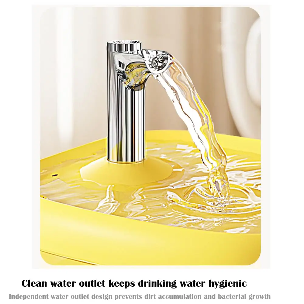 1.5L USB Cat & Small Dog Water Fountain with Filter