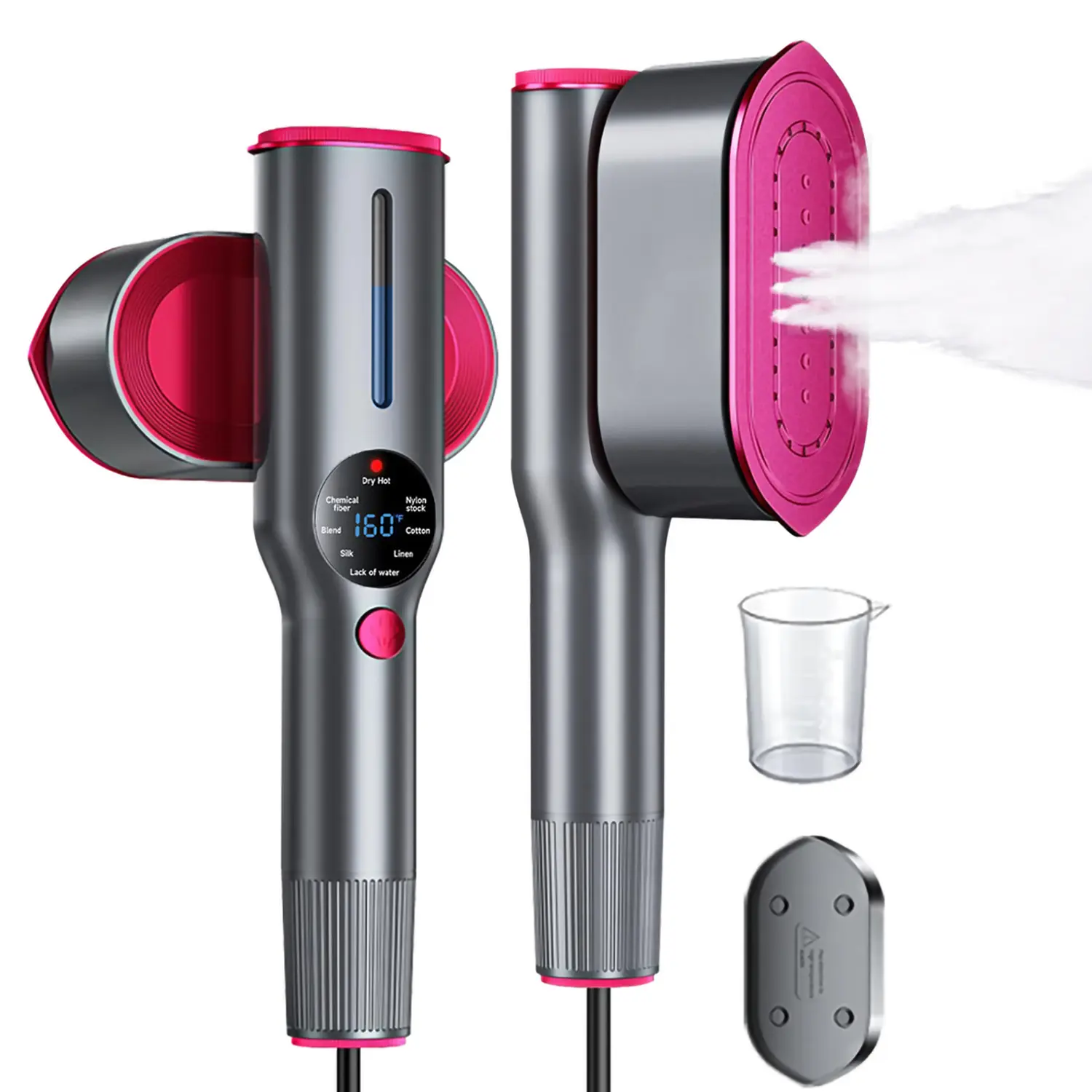 Portable Garment Steamer - Fast Heating & LED Display