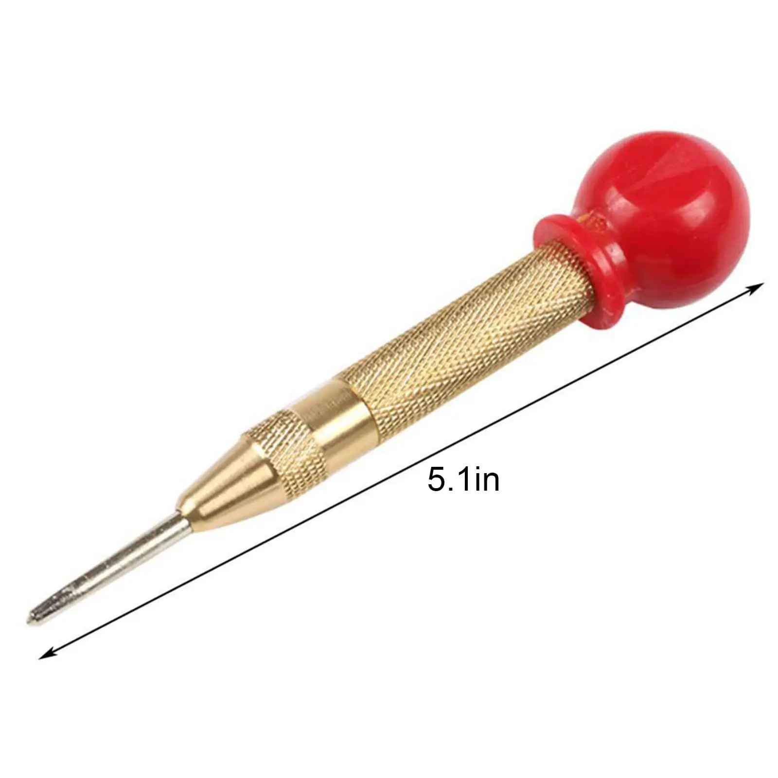 Center Punch with Cap for Metal Woodworking Tool