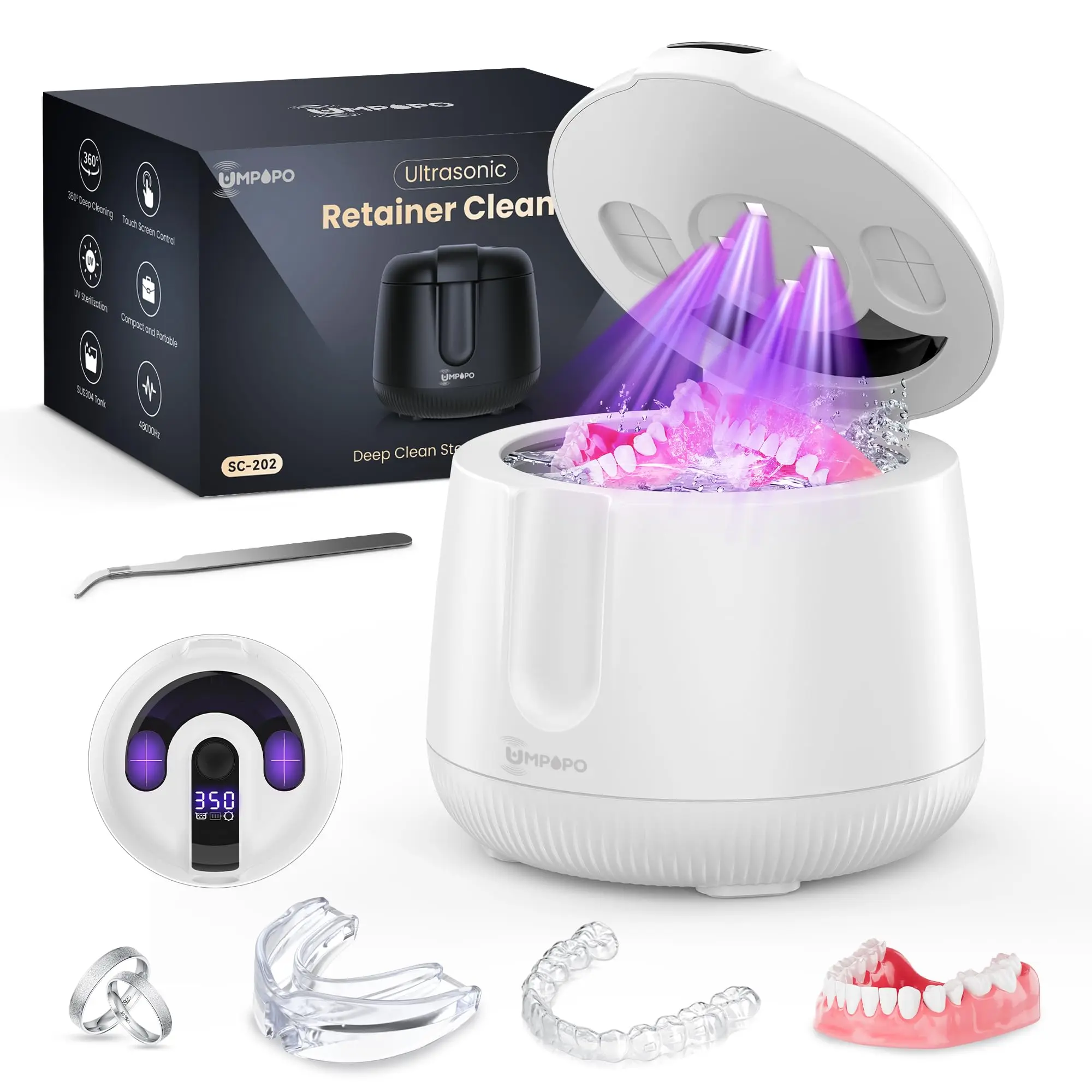 Ultrasonic Retainer Cleaner Machine 48kHz