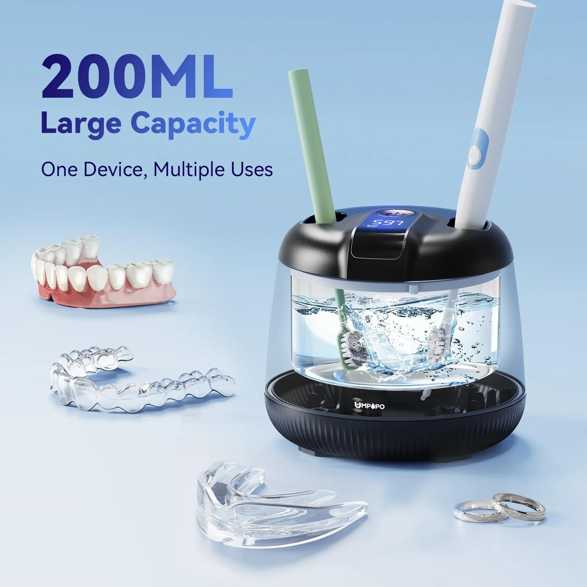 Ultrasonic Retainer Cleaner Machine 48kHz