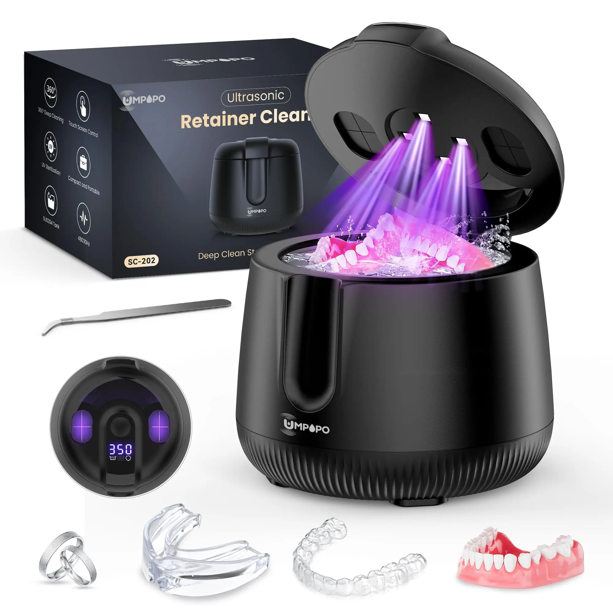 Ultrasonic Retainer Cleaner Machine 48kHz