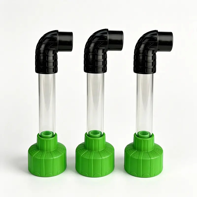 AC Drain Line Cleaner - Shop Vac Adapter for HVAC Condensate & Air Conditioner Clogs - Universal Fit Wet/Dry Vacuum Attachment - Clear See Through Fitting - Unclog, Flush & Evacuate