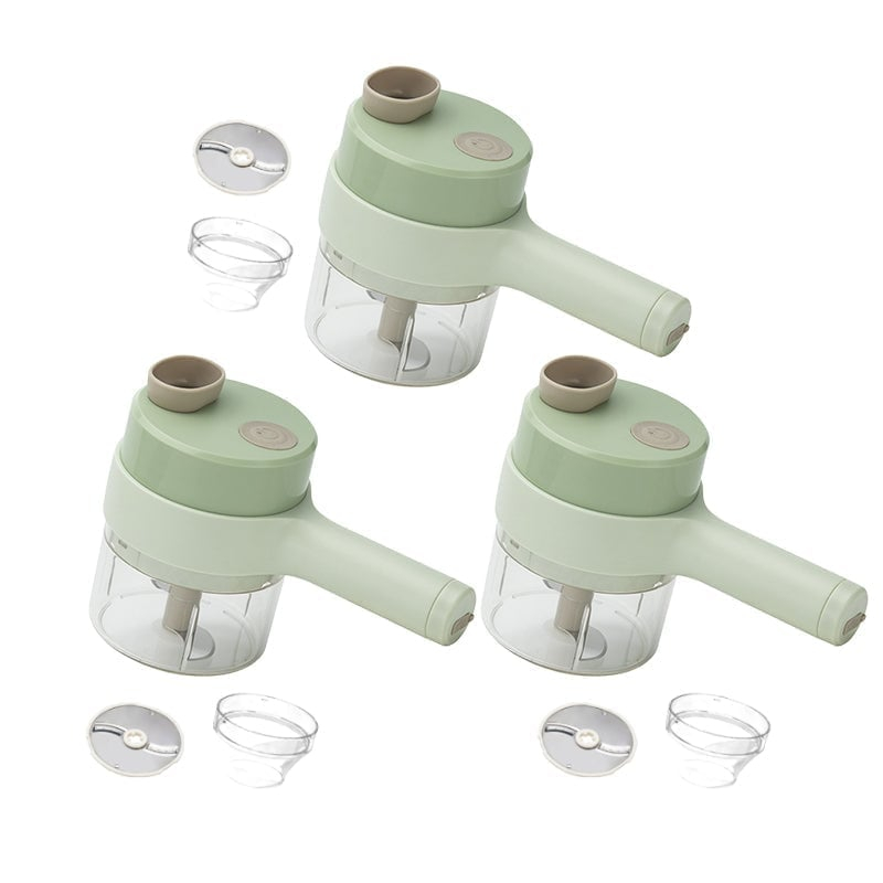 Rechargeable Hand‑Held Wireless Vegetable Cutter, Portable Mini Electric Food Chopper for Kitchen