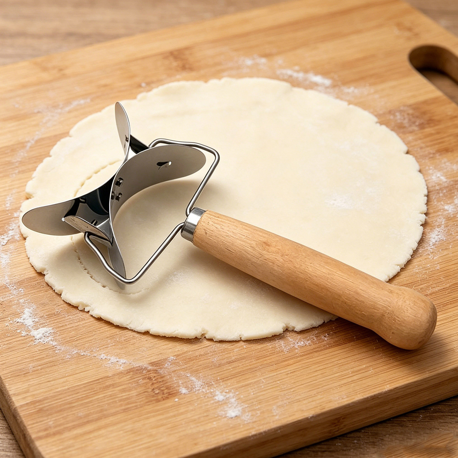 Dumpling Skin Cutter Rolling Wheel