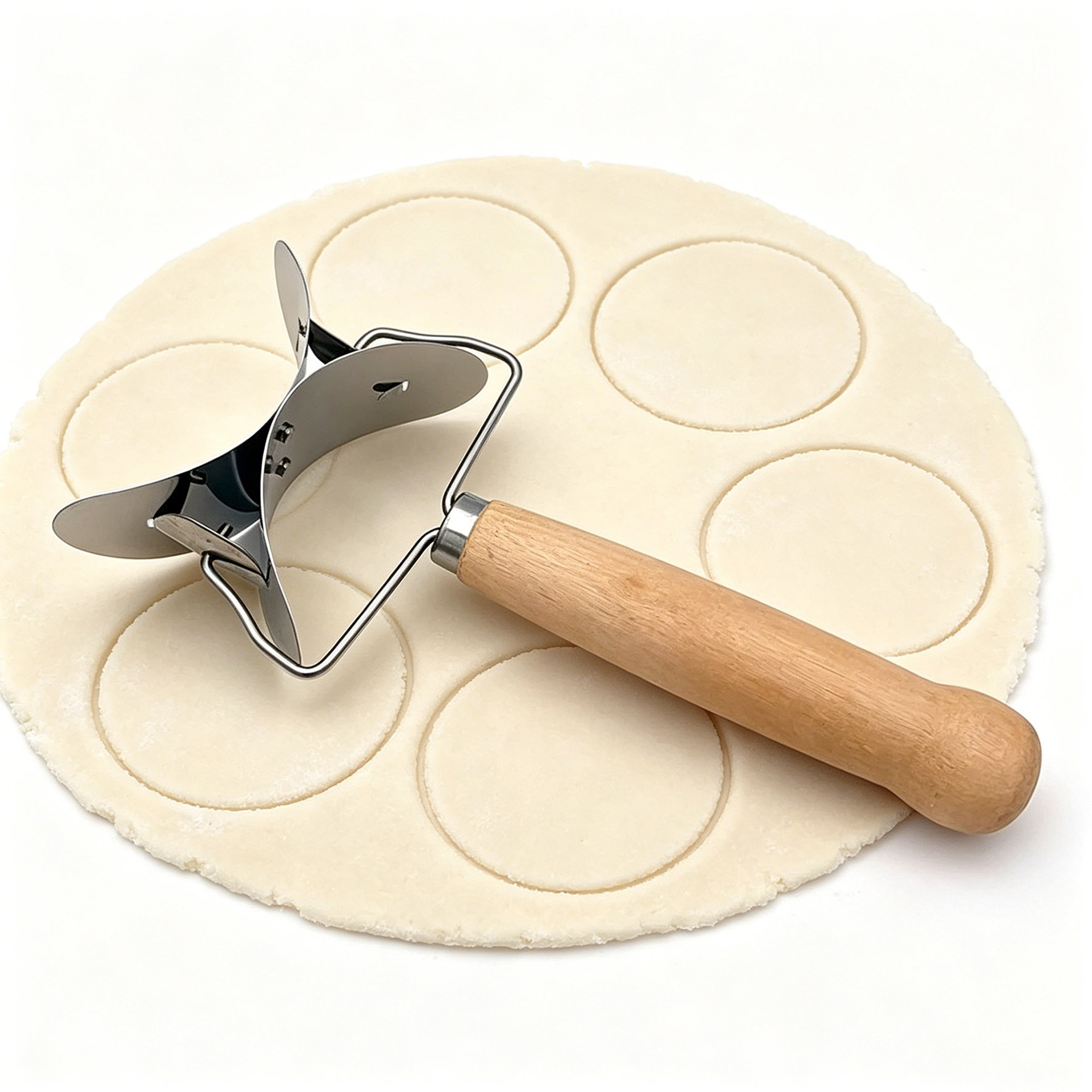 Dumpling Skin Cutter Rolling Wheel