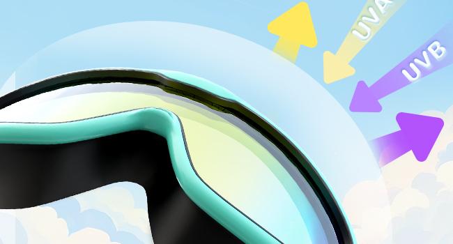 MARISUN 2 Pack Kids Swim Goggles for 3-15+ UV Protection Anti-Fog High Definition Waterproof Adjustable Goggles for Boys and Girls - Safety anti-uv swimming goggles swim glass anti-fog with Earplugs & Nose Clip,for Lake,Beach, Summer Party
