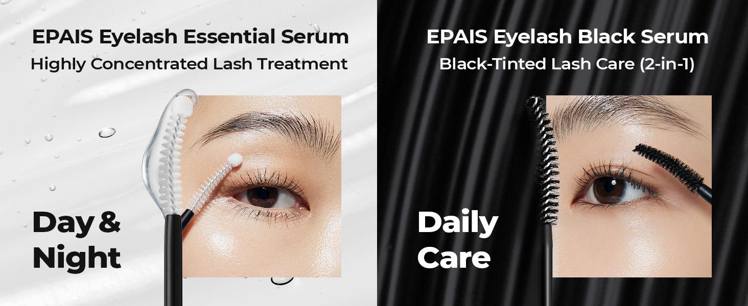 [EPAIS Official Shop] Essential Eyelash Growth Serum, Jumbo Size 0.5fl.oz - Safe & Gentle Lashes Care, Fuller, Thicker in 2 Weeks, Non-Prostaglandin
