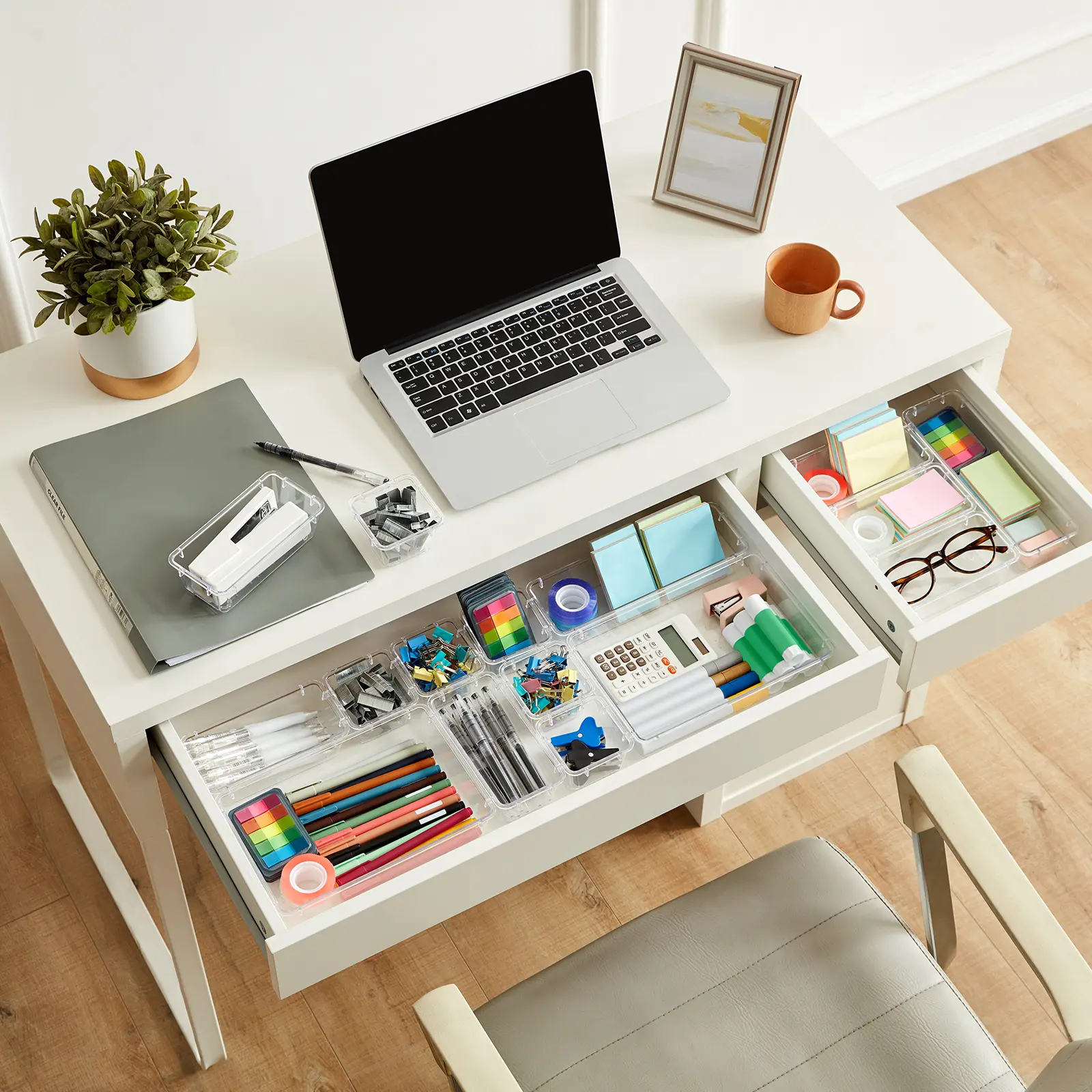 Lifewit Vanity Drawer Organizer for Makeup & Jewelry