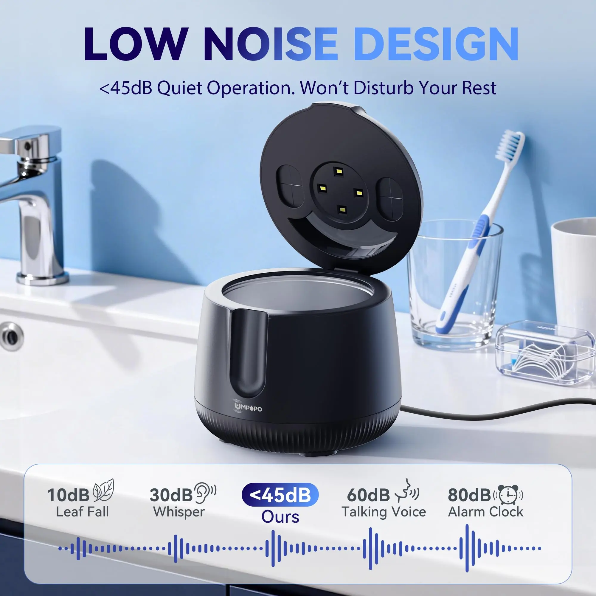 Ultrasonic Retainer Cleaner Machine 48kHz
