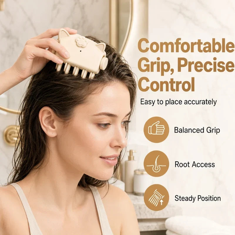 ⏳LAST DAY SALE ONLY ￡11.99!!🎉48K+ Sold 💇 Wireless Heated Volumizing Root Lift Clip, Portable Travel Hair Styling Tool for Flat Fine Hair