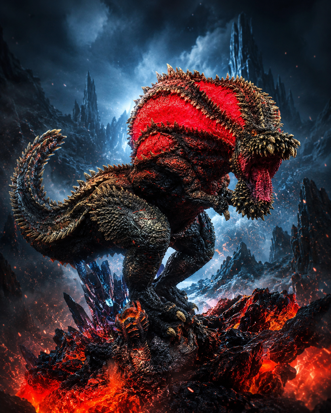 Savage Deviljho Figure | Brute Wyvern Collectible Statue