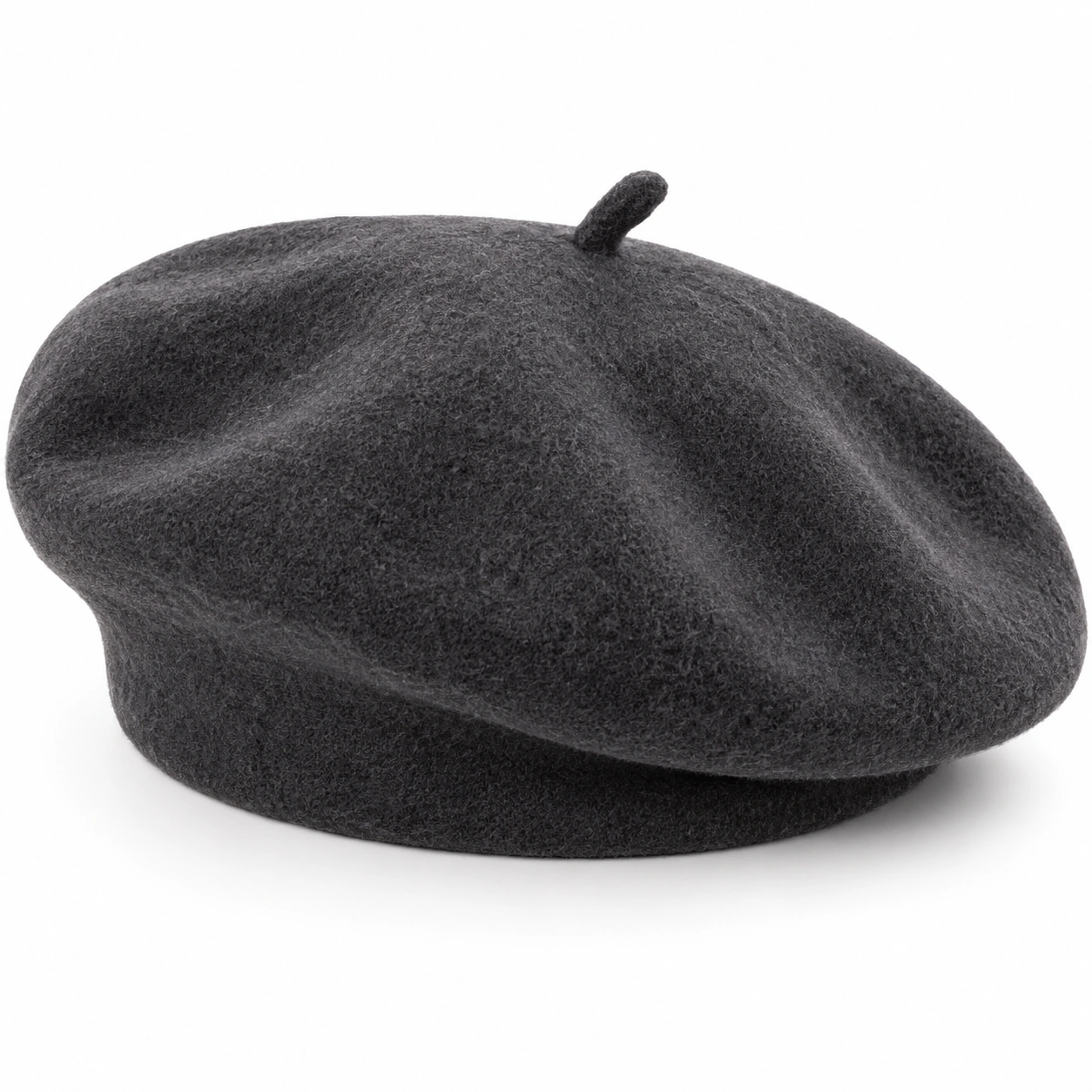 Ciemnoszary Beret dla Dorosłych-Roo Mda Xis