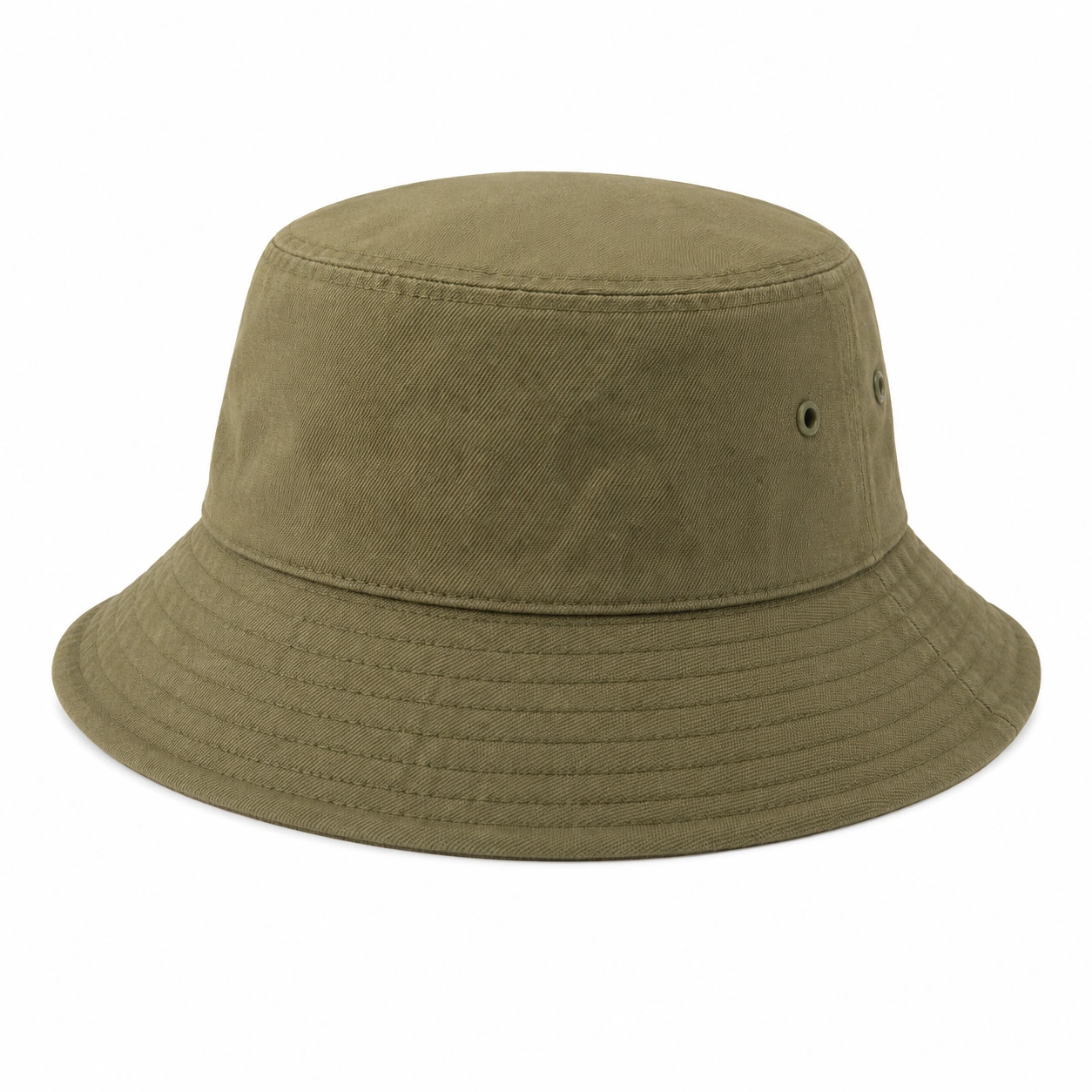 Kapelusz bucket unisex zielony-Roo Mda Xis