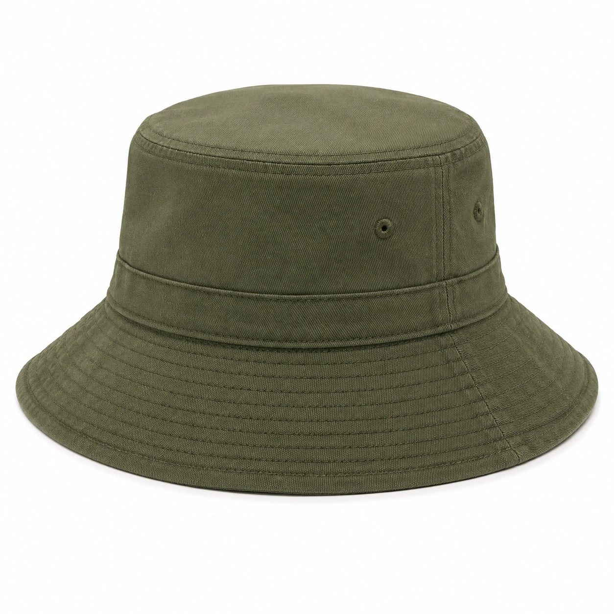 Kapelusz typu bucket unisex w kolorze khaki-Roo Mda Xis