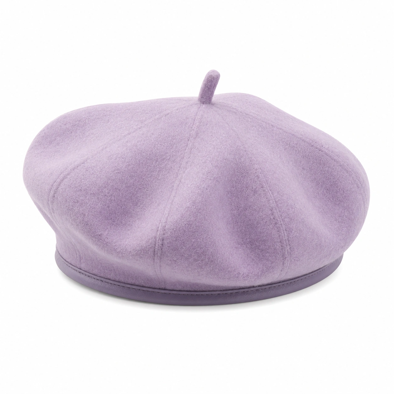 Stylowy beret damski fioletowy-nestzex is