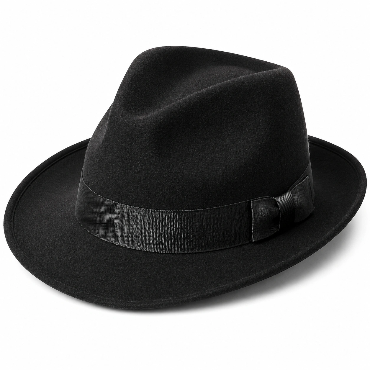 Czarny kapelusz Fedora unisex-nestzex is