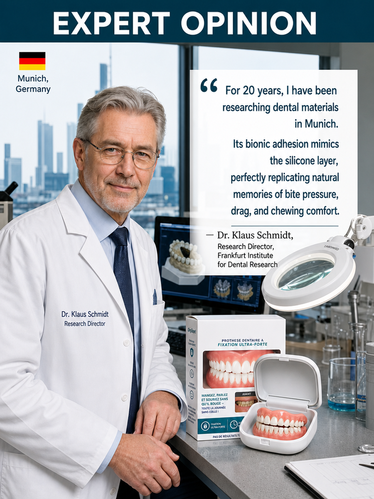 😁【Dentist Recommended】Premium Dental Prosthesis – All-Inclusive, No Dentist Needed!