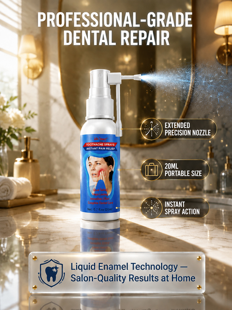 🚫 Skip the Dentist! Bio-Nano Tooth Repair Spray | Buy 1 Get 1 FREE
