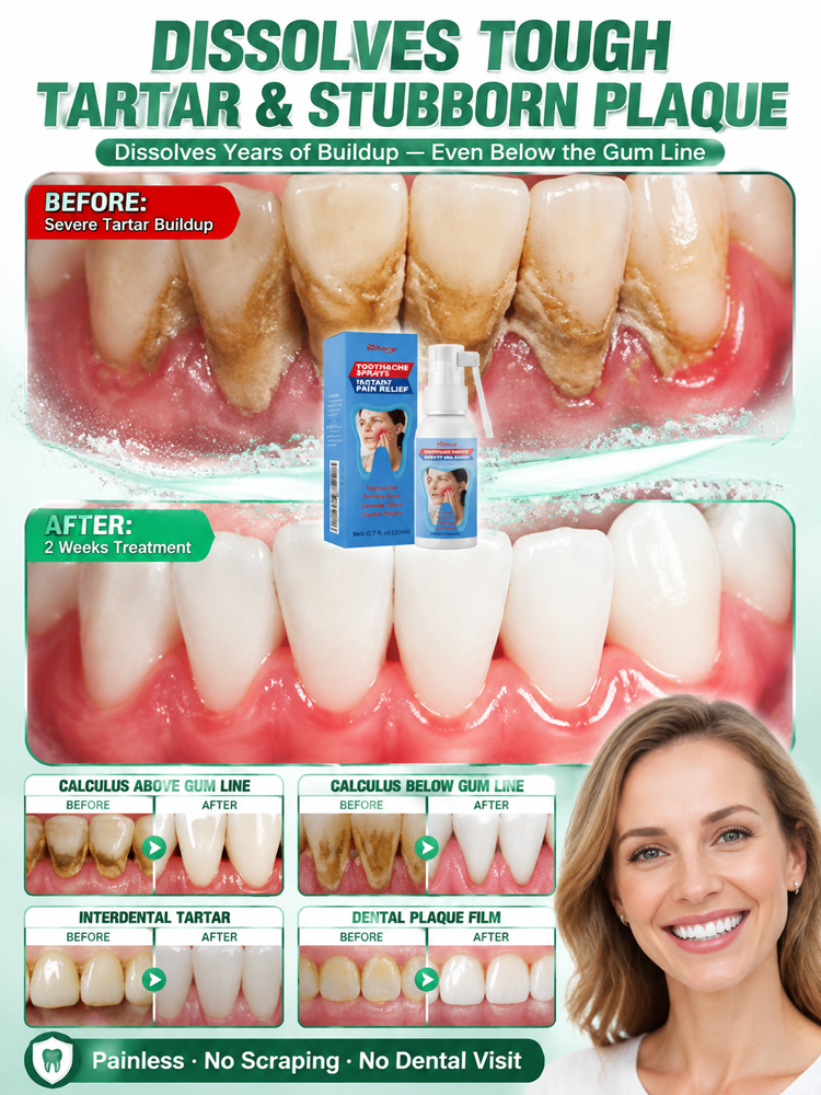 🚫 Skip the Dentist! Bio-Nano Tooth Repair Spray | Buy 1 Get 1 FREE