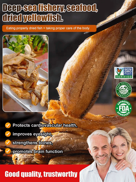 【Whole Fish Preparation】Deep Sea Caught Dried Yellowfish