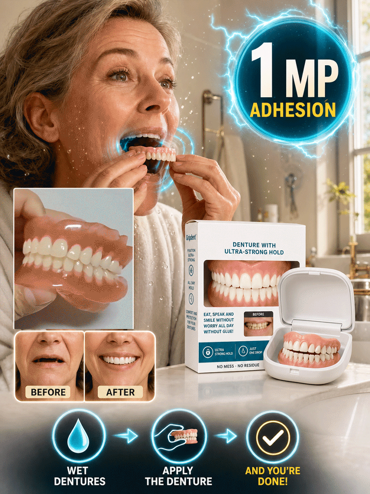 😁【Dentist Recommended】Premium Dental Prosthesis – All-Inclusive, No Dentist Needed!