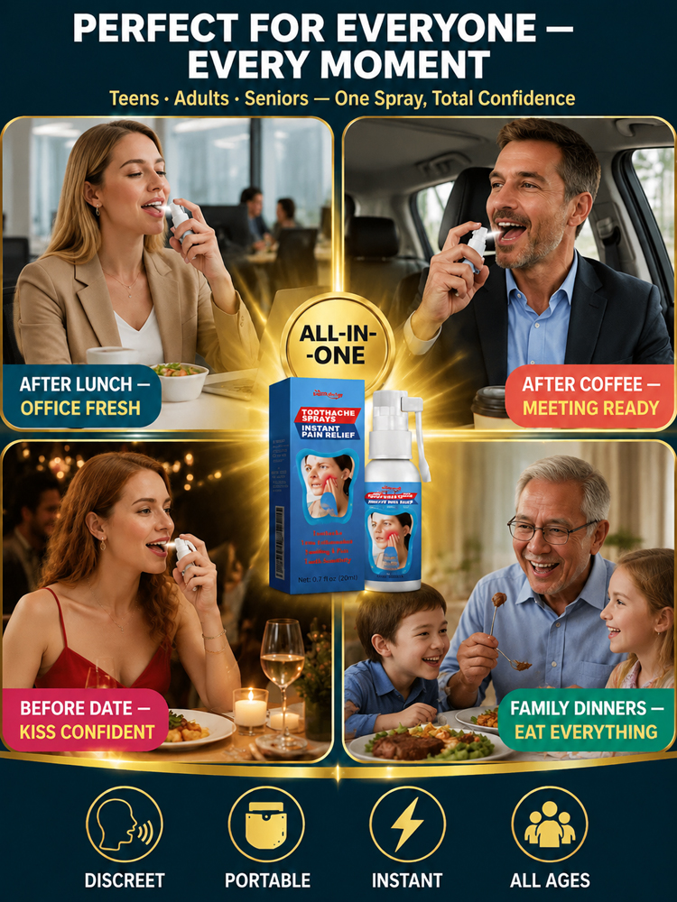 🚫 Skip the Dentist! Bio-Nano Tooth Repair Spray | Buy 1 Get 1 FREE