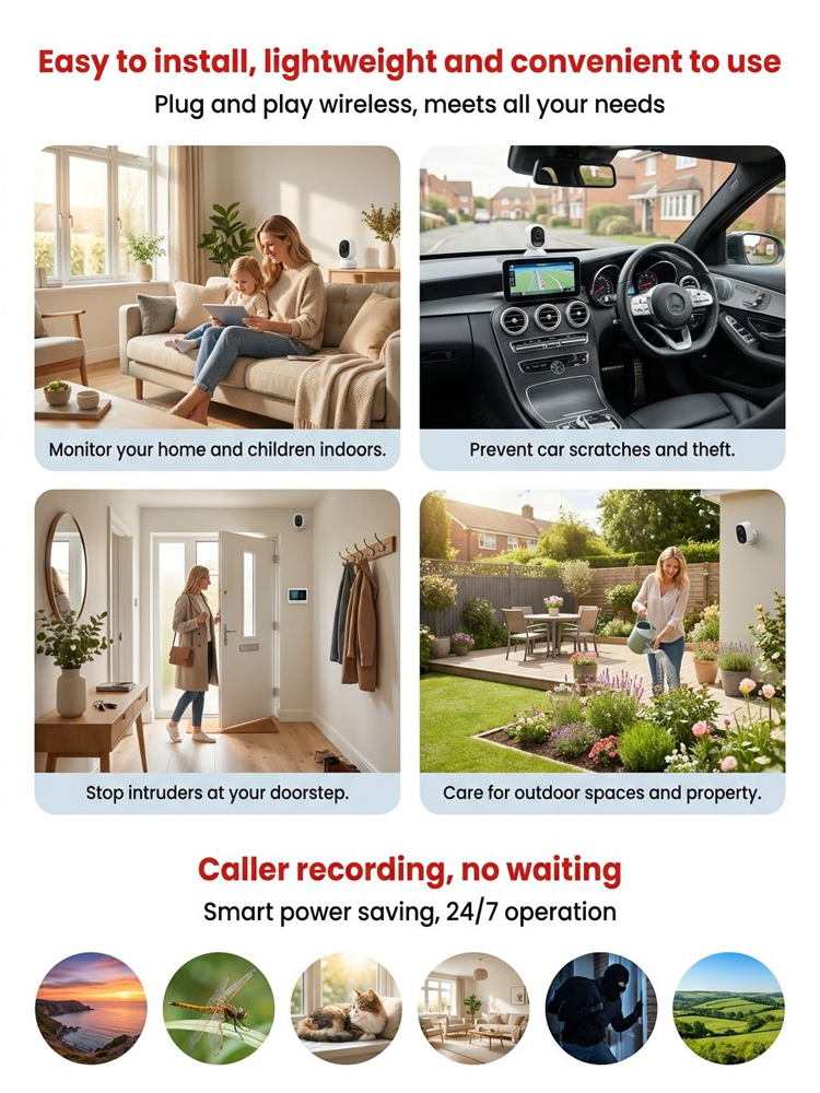 🕵️‍♂️ Invisible Wireless HD Camera – Zero Setup, Zero Fees, Total Peace of Mind