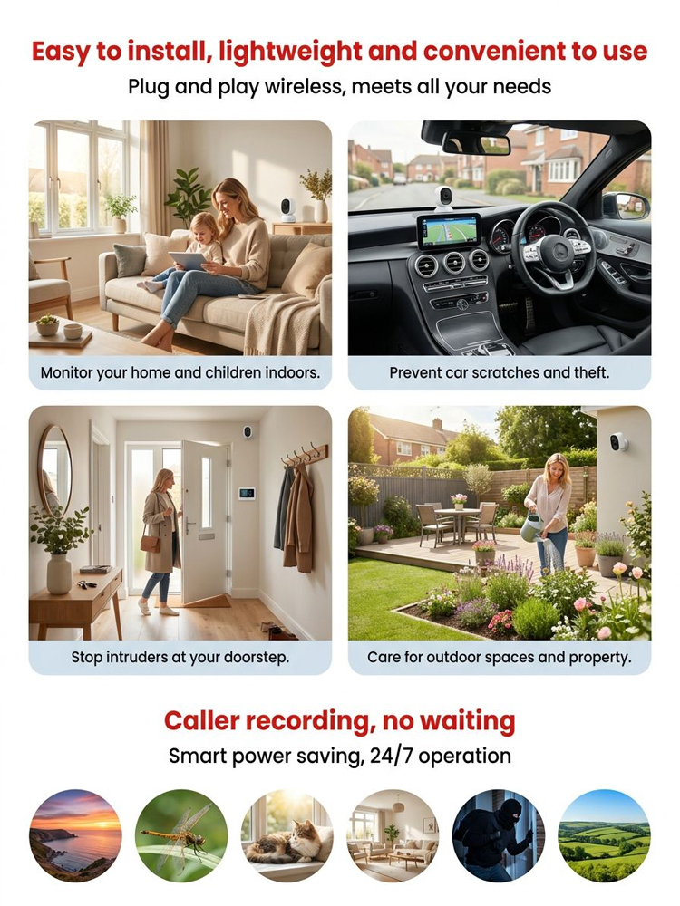 🕵️‍♂️ Invisible Wireless HD Camera – Zero Setup, Zero Fees, Total Peace of Mind