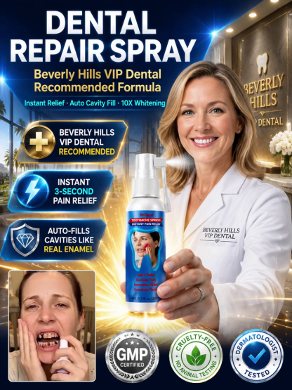 🚫 Skip the Dentist! Bio-Nano Tooth Repair Spray | Buy 1 Get 1 FREE