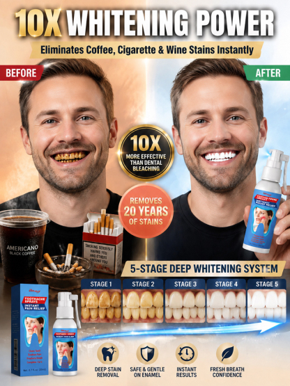 🚫 Skip the Dentist! Bio-Nano Tooth Repair Spray | Buy 1 Get 1 FREE