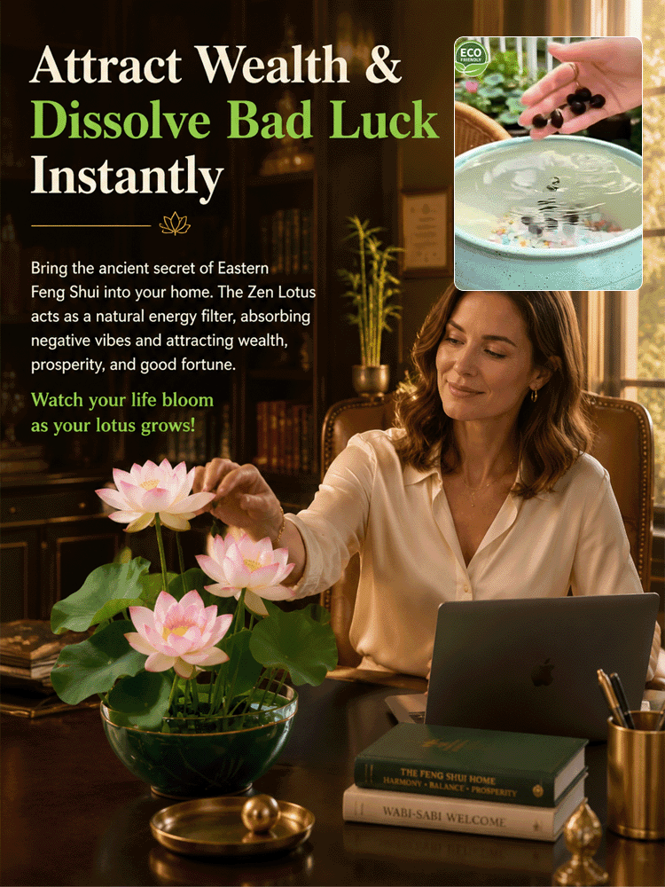 [Feng Shui Wealth-Attracting] Ornamental Hydroponic Bowl Lotus Seeds