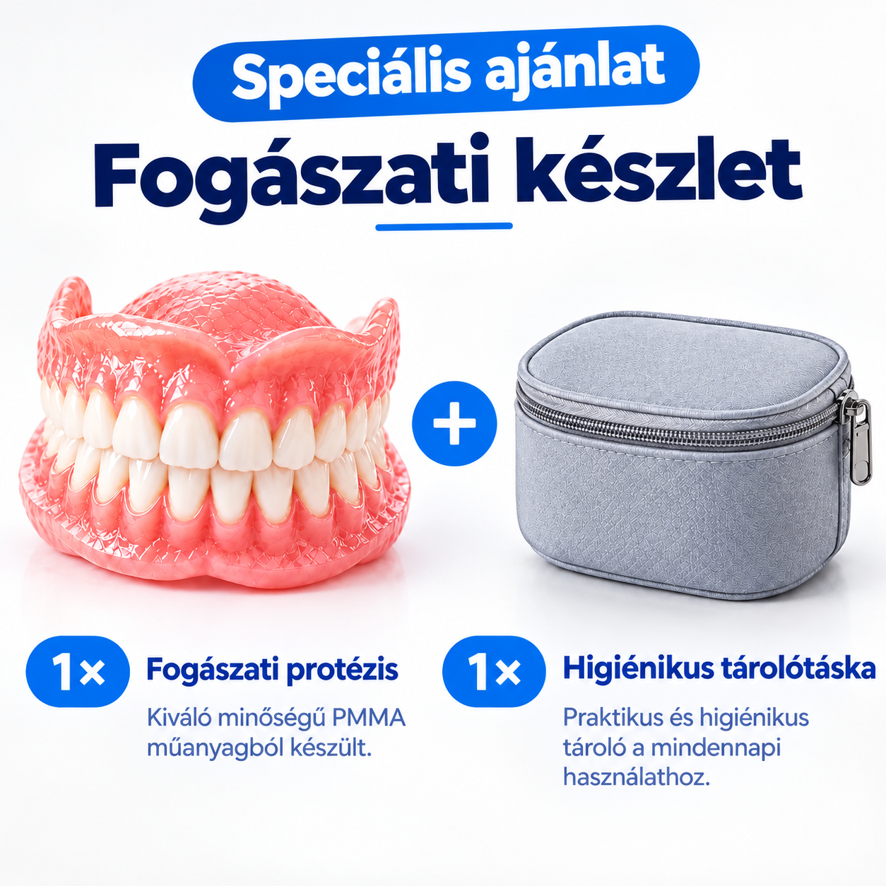 PMMA PRÉMIUM TELJES FOGSORTAKARÁS