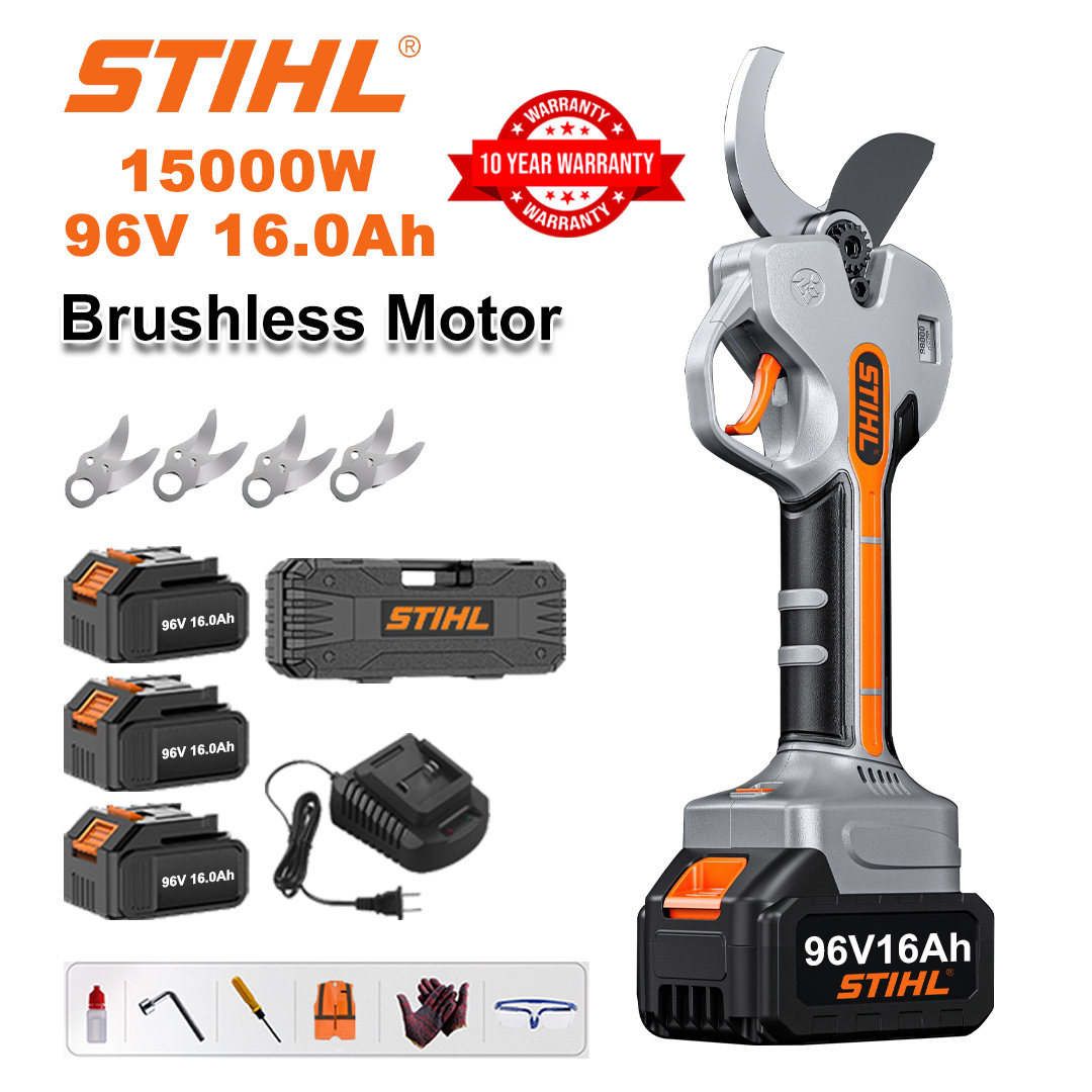 STIHL lítium kefe nélküli metszőolló 15000 W teleszkópos rúddal