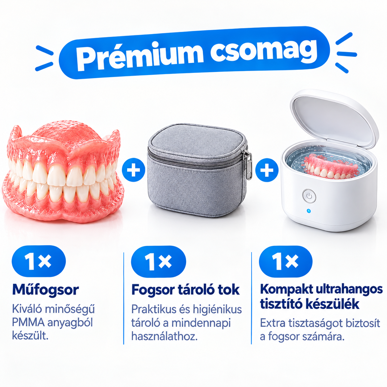 PMMA PRÉMIUM TELJES FOGSORTAKARÁS
