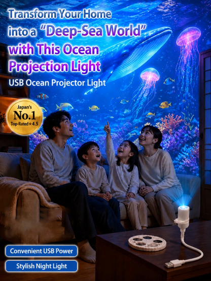 Creative deep sea projection lamp