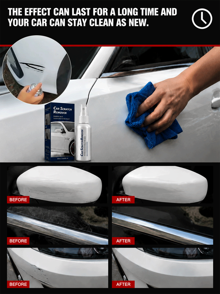 Car Scratch Repair Spray [Buy 1 Get 1 Free]