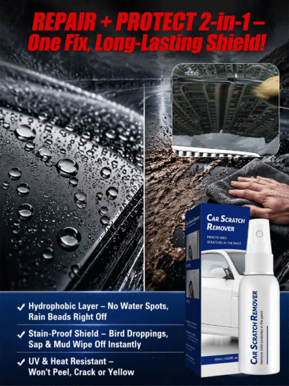 Car Scratch Repair Spray [Buy 1 Get 1 Free]