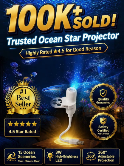 Creative deep sea projection lamp