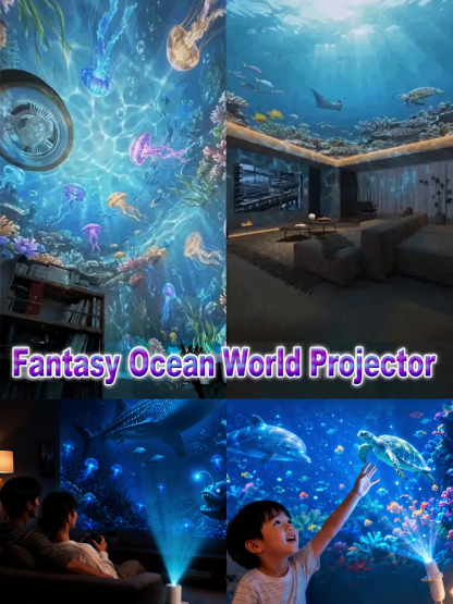 Creative deep sea projection lamp