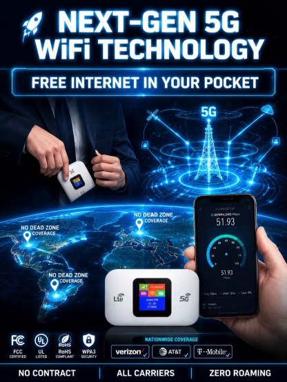 [Global Coverage, Free for Life] Boundless Portable Wi-Fi