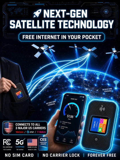 [Global Coverage, Free for Life] Boundless Portable Wi-Fi