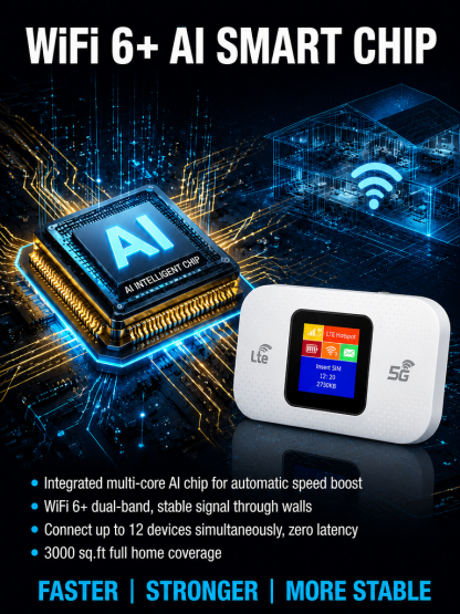[Global Coverage, Free for Life] Boundless Portable Wi-Fi