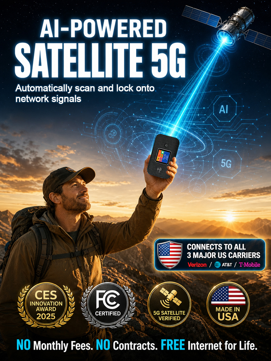 [Global Coverage, Free for Life] Boundless Portable Wi-Fi
